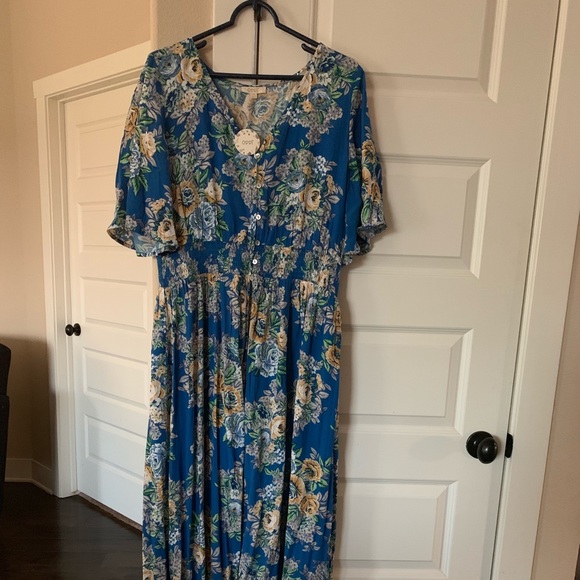 oddy maxi dress